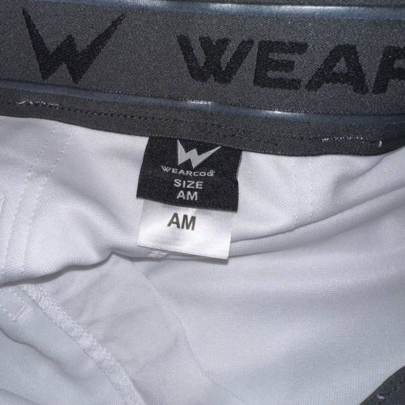 Men's Wearcog Baseball Knicker Pants White Size Medium NEW NWT Softball - Picture 7 of 11